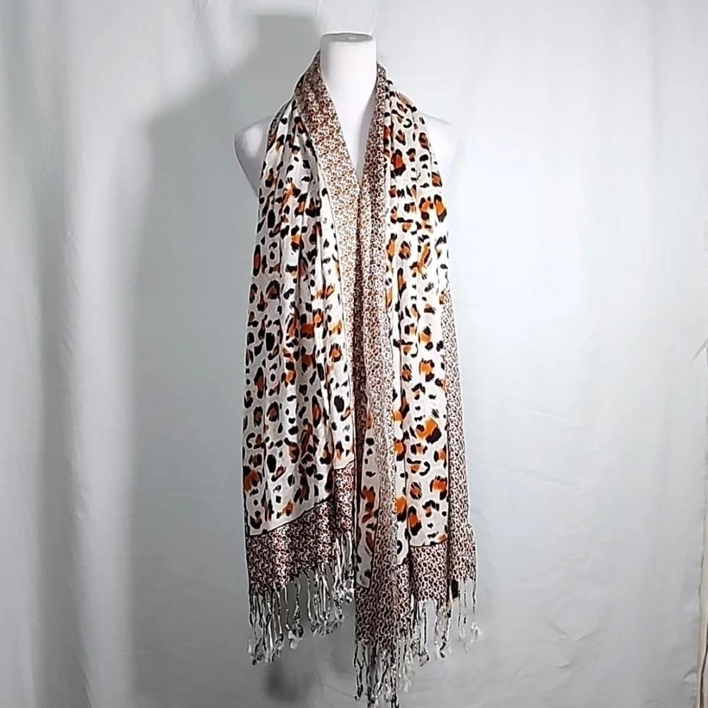 🤍ANIMAL Print Scarf 71x28